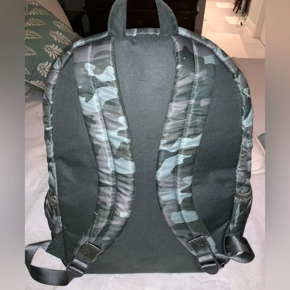 Justice book bag backpack absolutely like new! camouflage